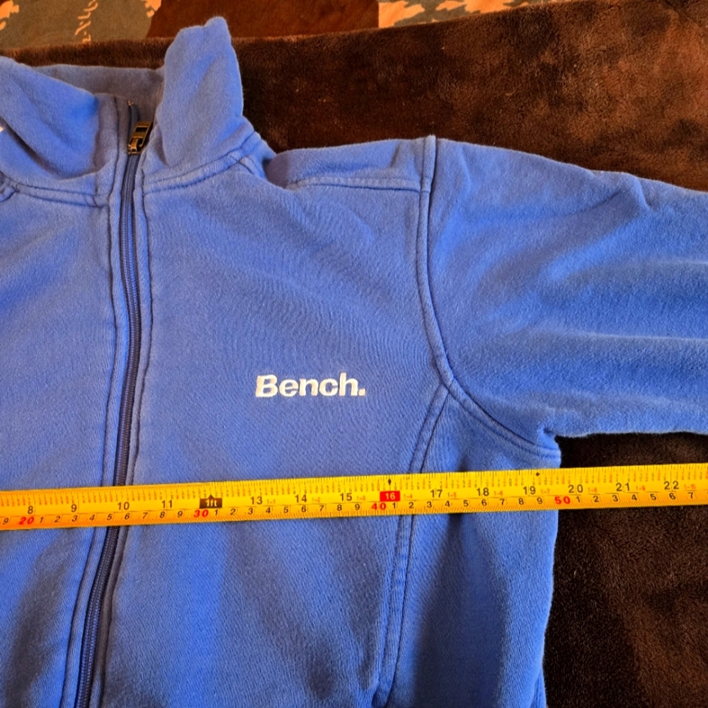 Bench Blue Zip-Up Jacket - Picture 5 of 7